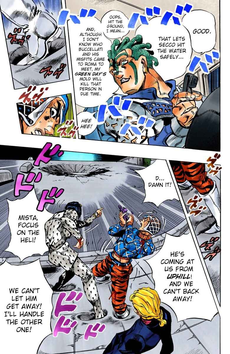 Page 13 Chapter 119 JoJos Bizarre Adventure, Part 5: Golden Wind (Official Colored)