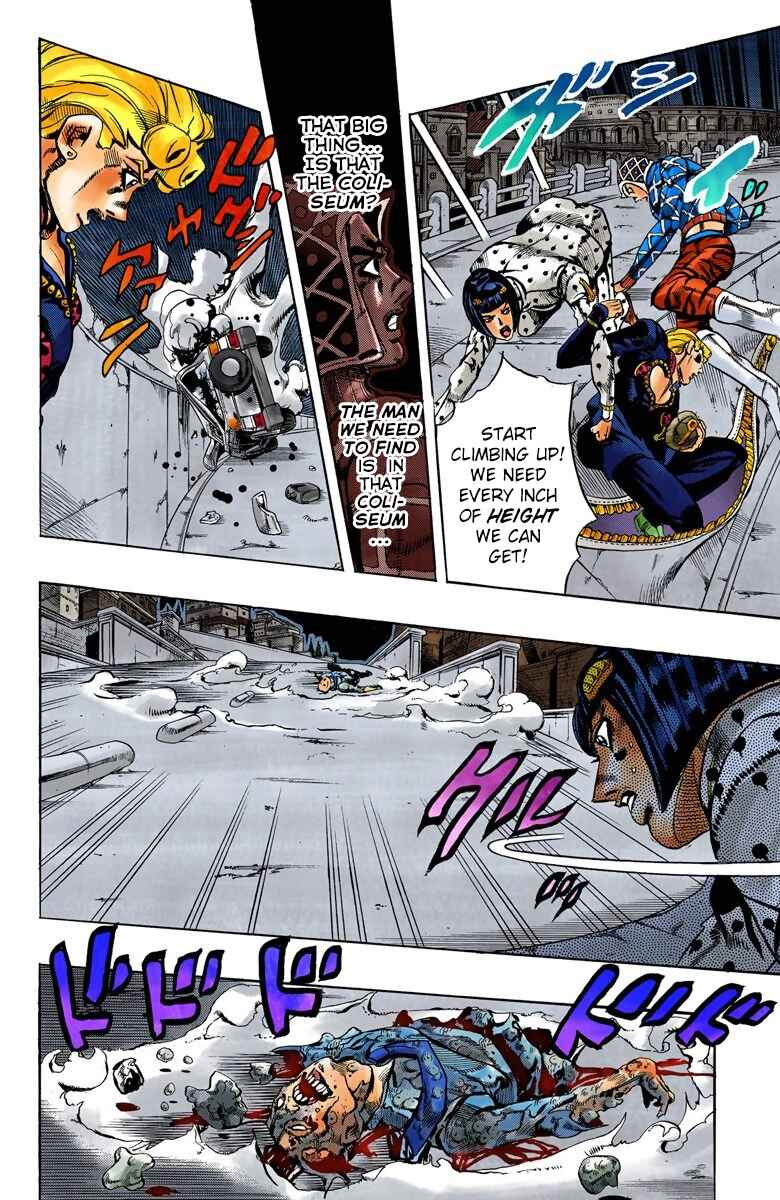 Page 4 Chapter 119 JoJos Bizarre Adventure, Part 5: Golden Wind (Official Colored)