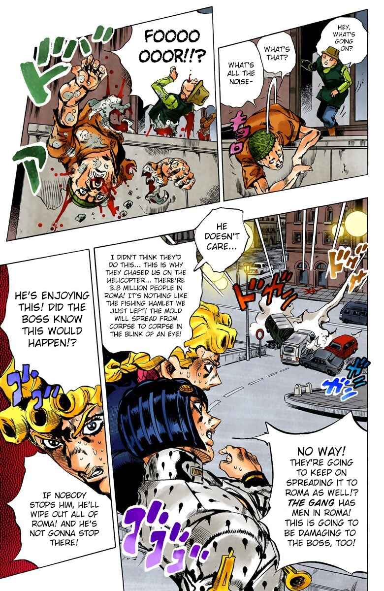 Page 9 Chapter 119 JoJos Bizarre Adventure, Part 5: Golden Wind (Official Colored)