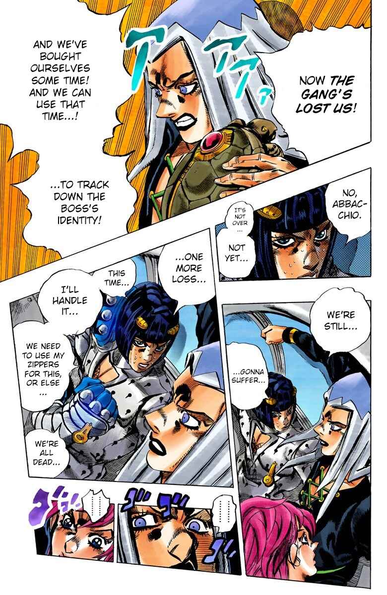 Page 4 Chapter 101 JoJos Bizarre Adventure, Part 5: Golden Wind (Official Colored)