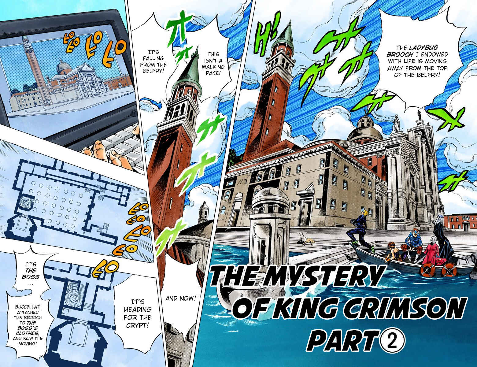 Page 3 Chapter 80 JoJos Bizarre Adventure, Part 5: Golden Wind (Official Colored)