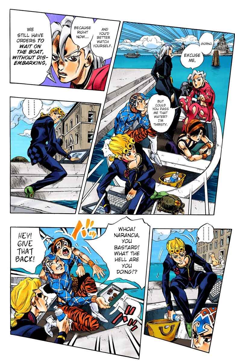 Page 4 Chapter 80 JoJos Bizarre Adventure, Part 5: Golden Wind (Official Colored)