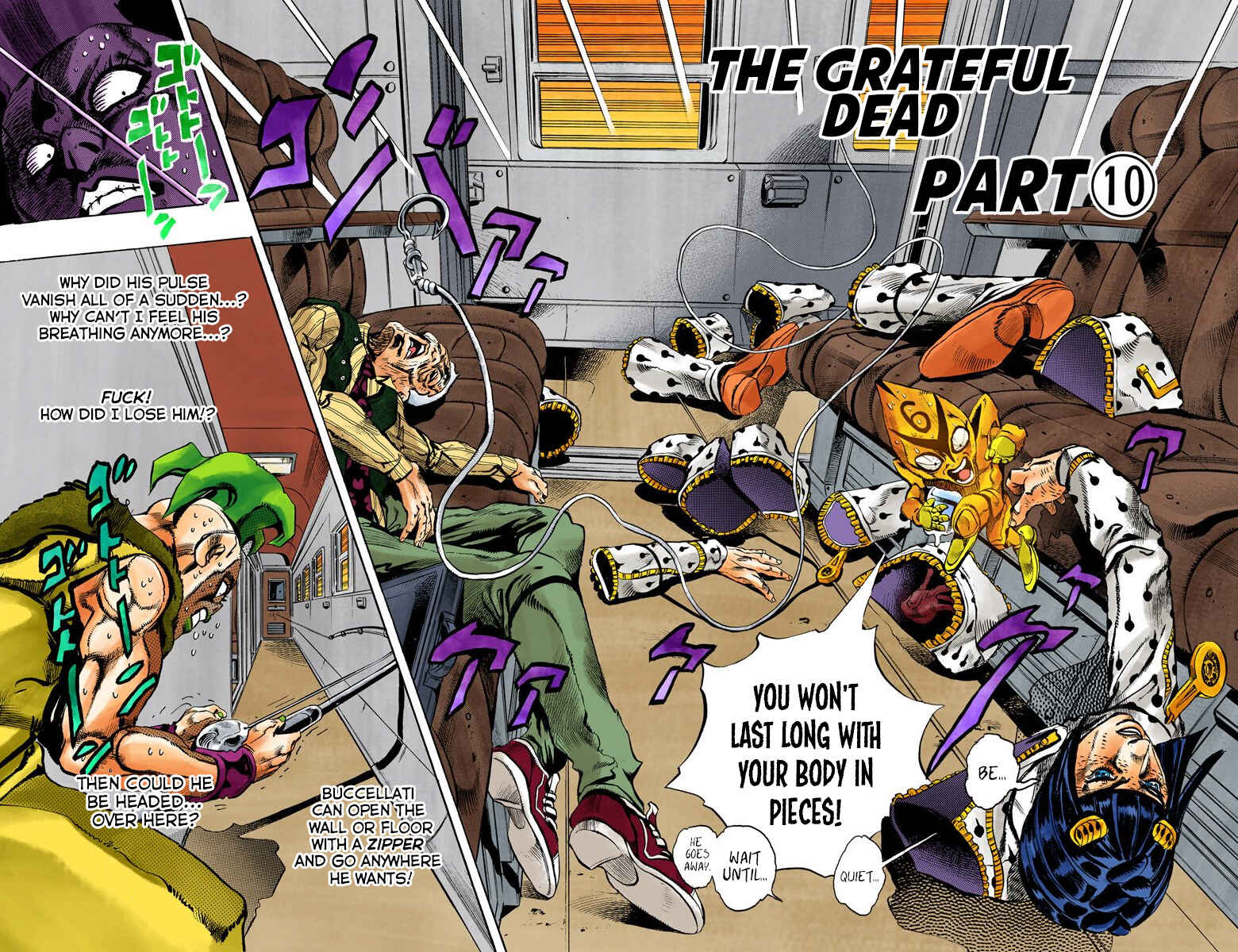 Page 3 Chapter 58 JoJos Bizarre Adventure, Part 5: Golden Wind (Official Colored)