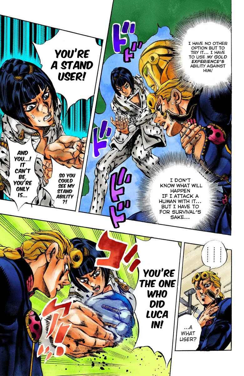 Page 9 Chapter 6 JoJos Bizarre Adventure, Part 5: Golden Wind (Official Colored)