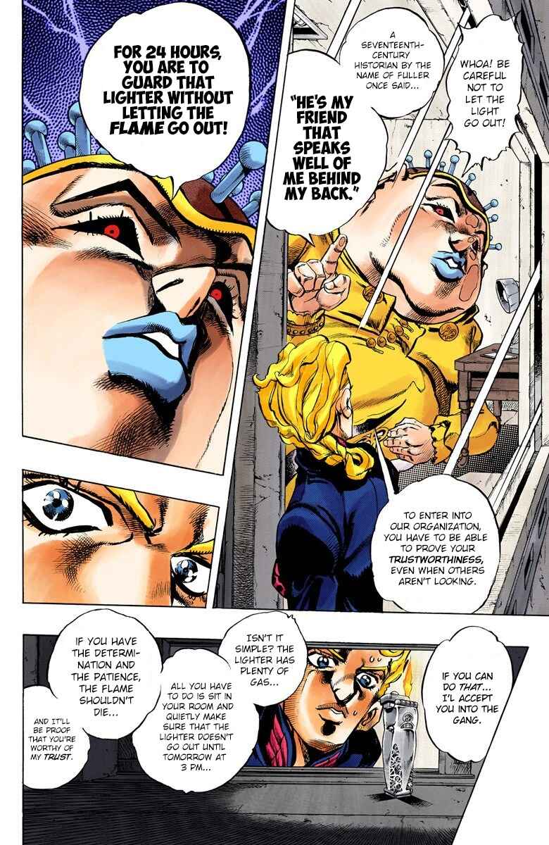 Page 9 Chapter 10 JoJos Bizarre Adventure, Part 5: Golden Wind (Official Colored)