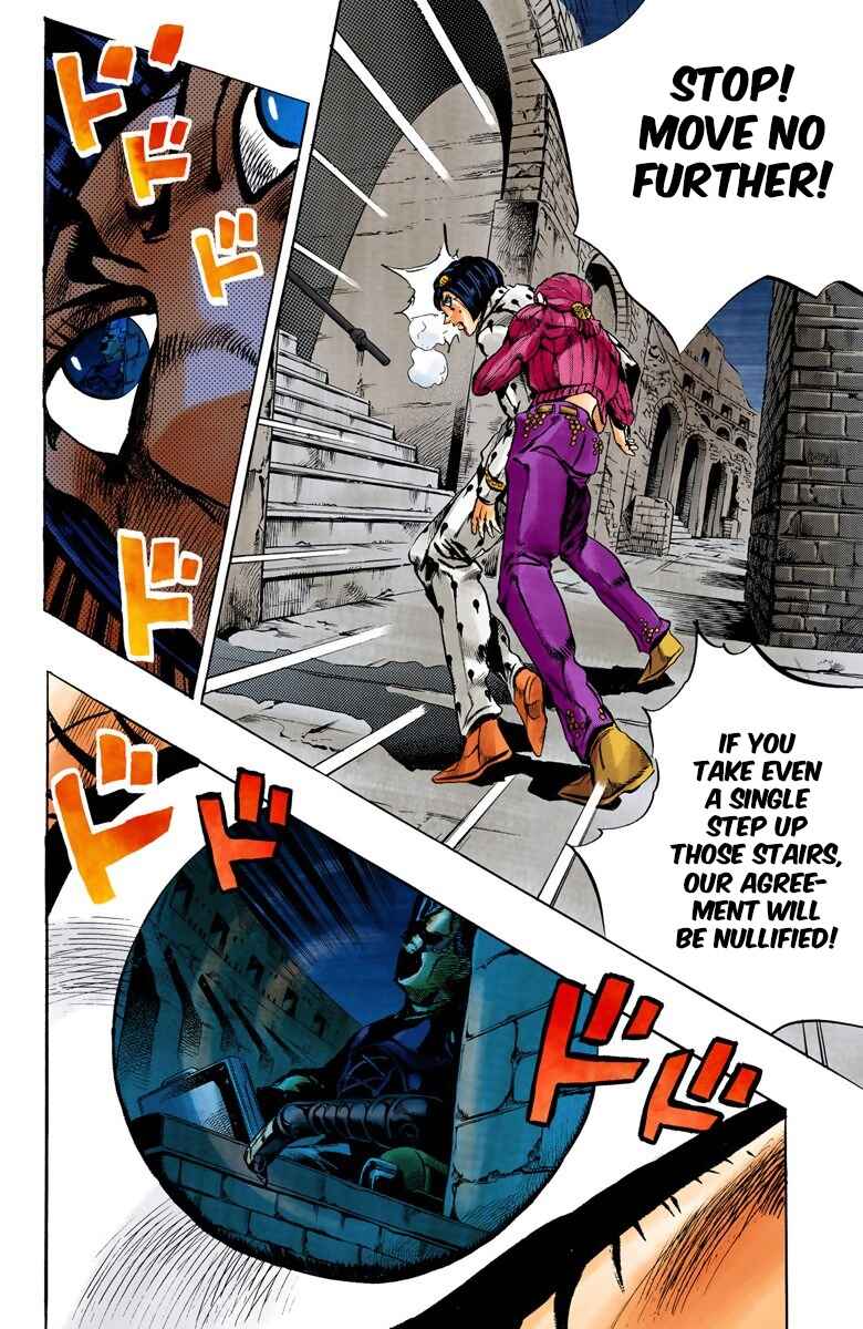 Page 8 Chapter 130 JoJos Bizarre Adventure, Part 5: Golden Wind (Official Colored)