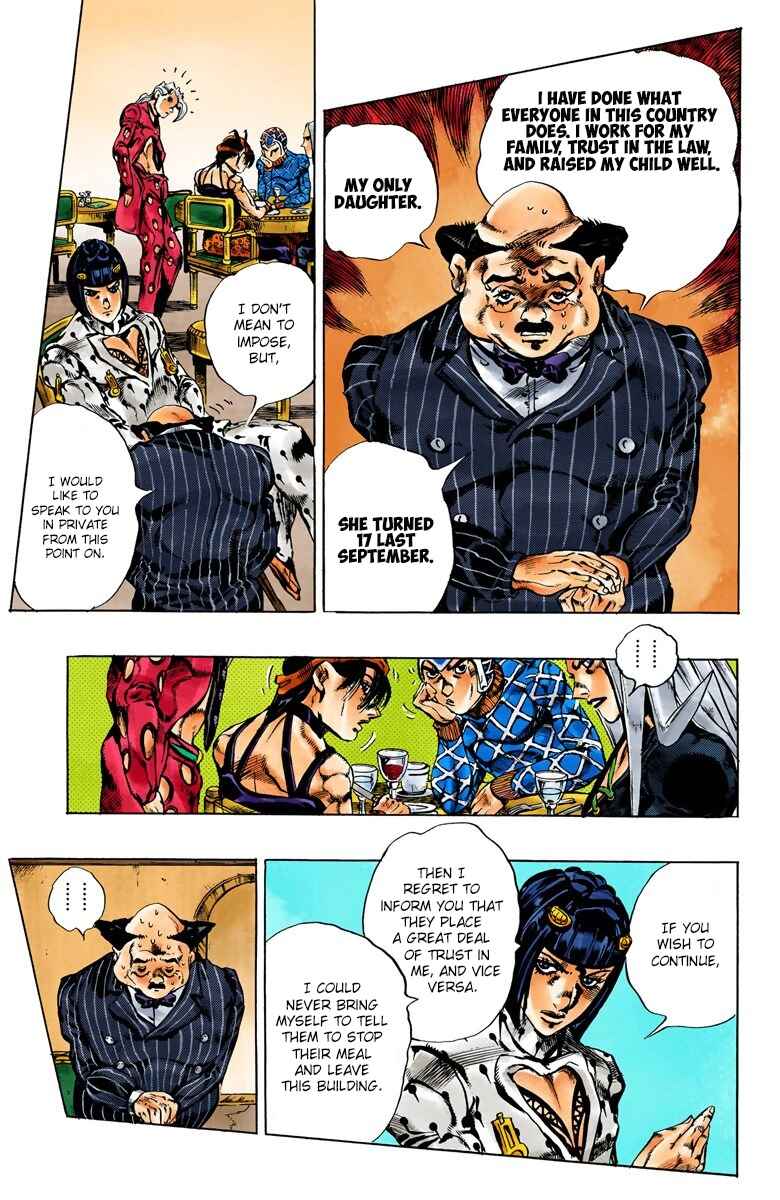 Page 7 Chapter 151 JoJos Bizarre Adventure, Part 5: Golden Wind (Official Colored)