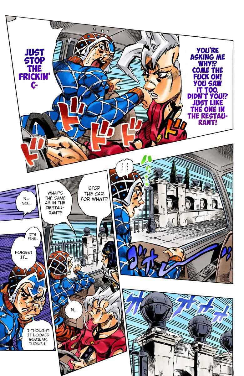 Page 12 Chapter 152 JoJos Bizarre Adventure, Part 5: Golden Wind (Official Colored)