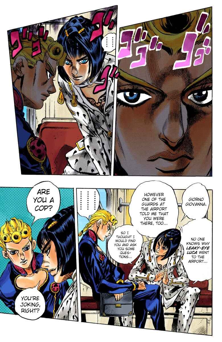 Page 14 Chapter 4 JoJos Bizarre Adventure, Part 5: Golden Wind (Official Colored)