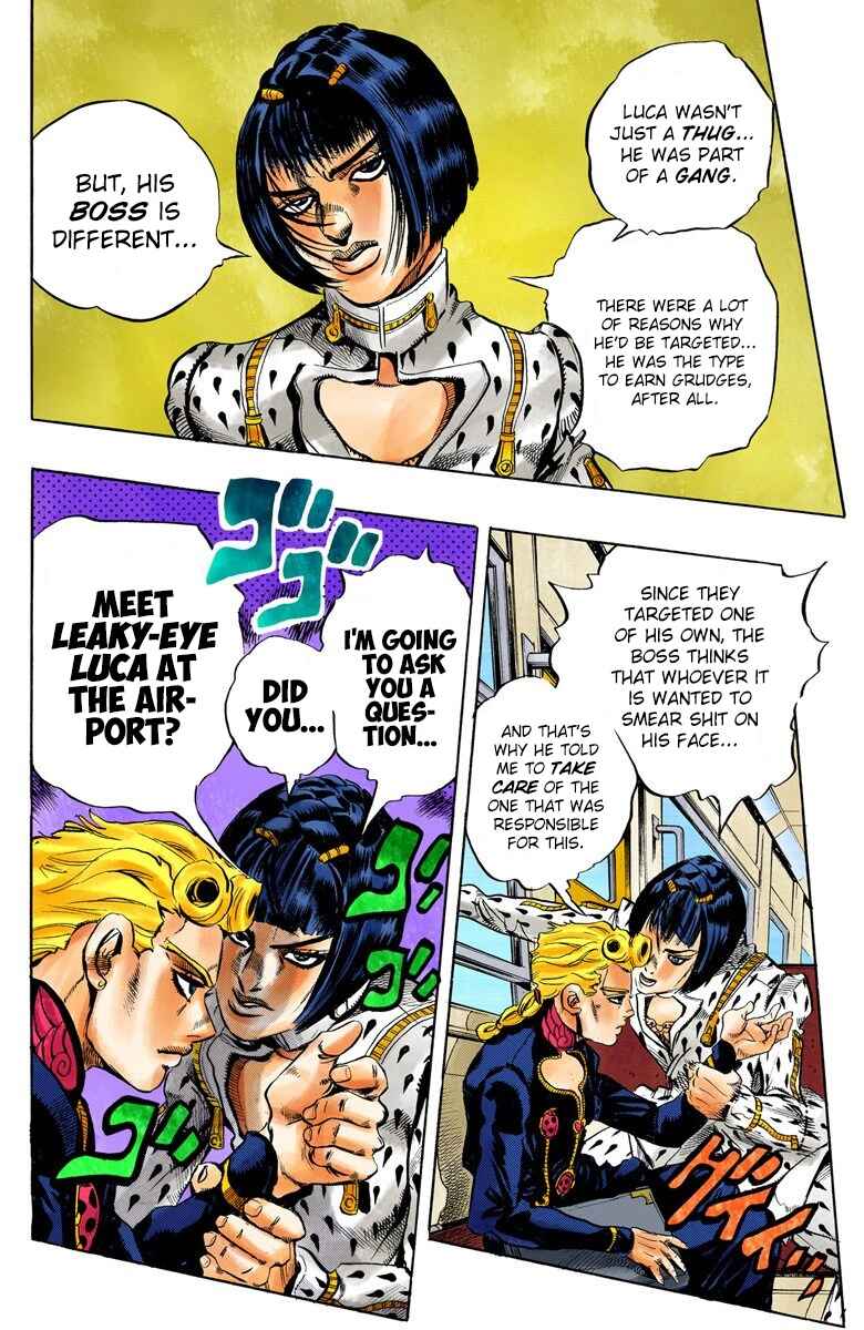 Page 15 Chapter 4 JoJos Bizarre Adventure, Part 5: Golden Wind (Official Colored)