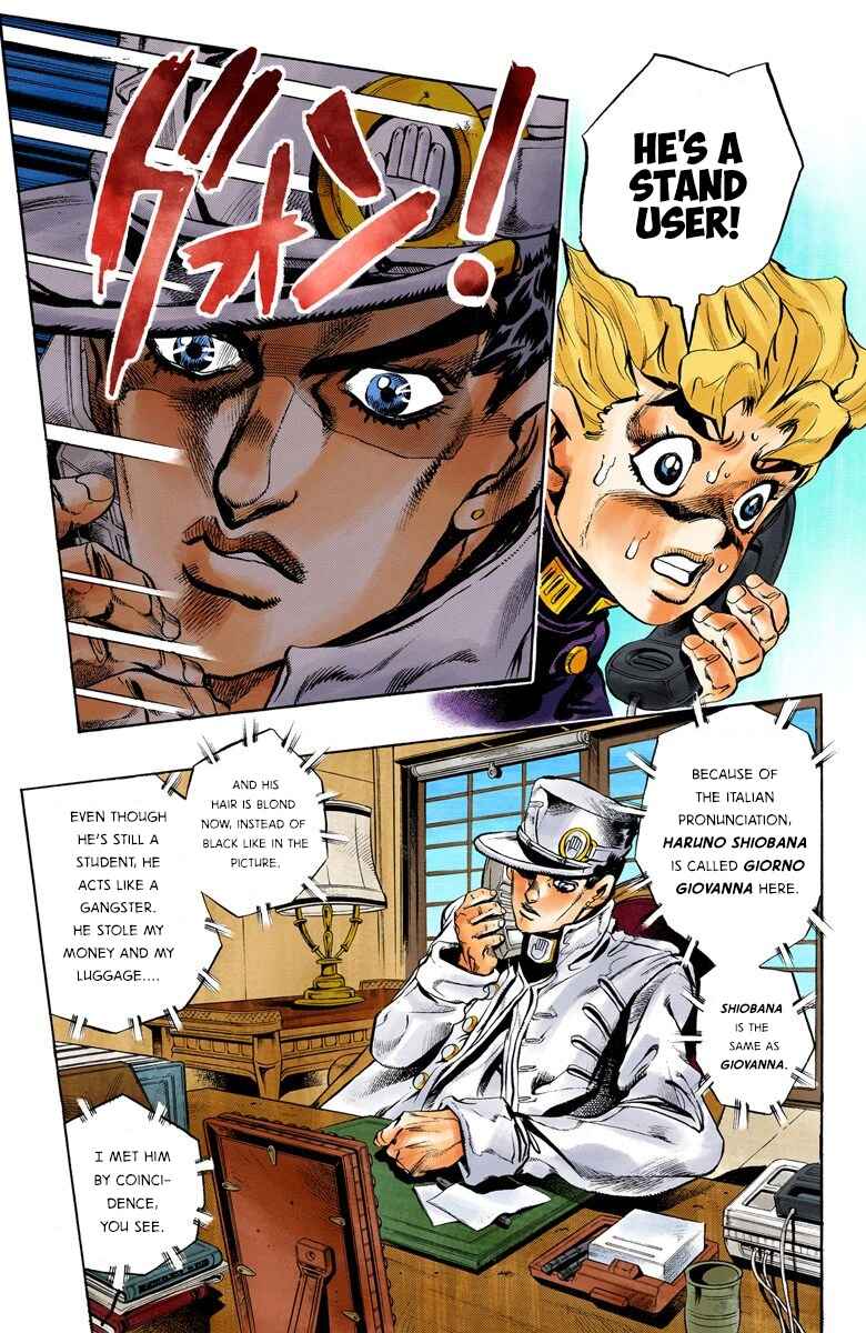 Page 4 Chapter 4 JoJos Bizarre Adventure, Part 5: Golden Wind (Official Colored)