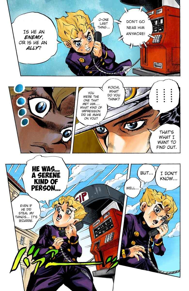Page 8 Chapter 4 JoJos Bizarre Adventure, Part 5: Golden Wind (Official Colored)