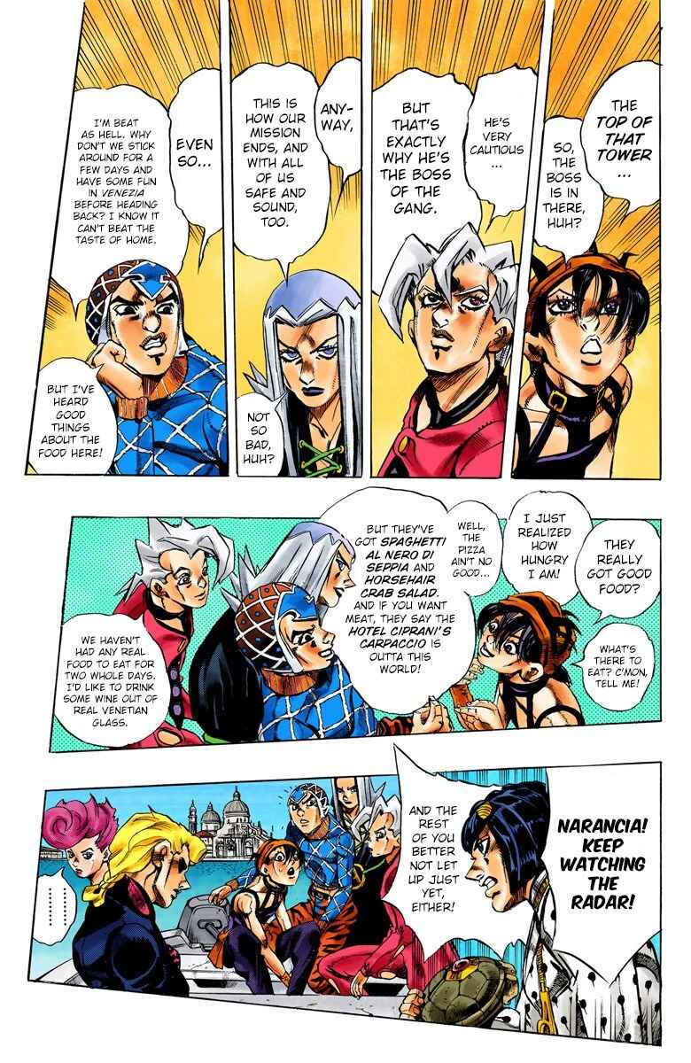 Page 7 Chapter 77 JoJos Bizarre Adventure, Part 5: Golden Wind (Official Colored)
