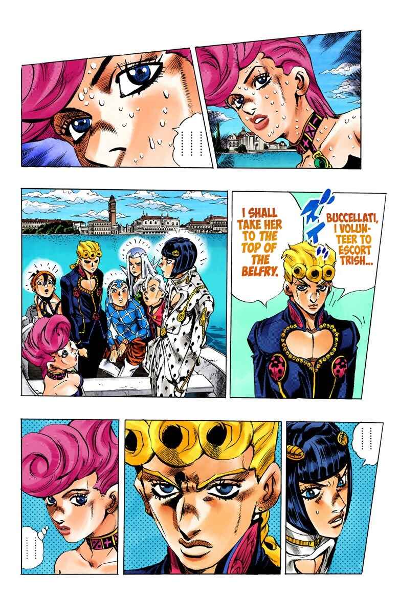 Page 8 Chapter 77 JoJos Bizarre Adventure, Part 5: Golden Wind (Official Colored)
