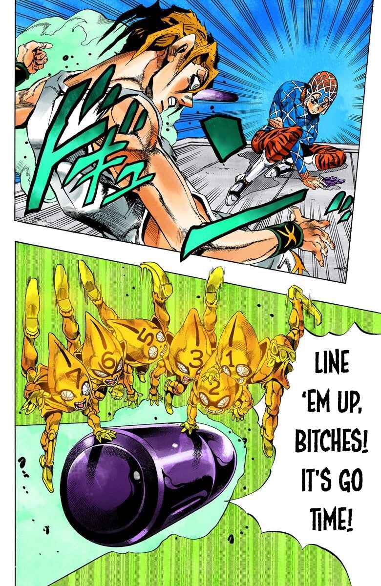 Page 15 Chapter 28 JoJos Bizarre Adventure, Part 5: Golden Wind (Official Colored)