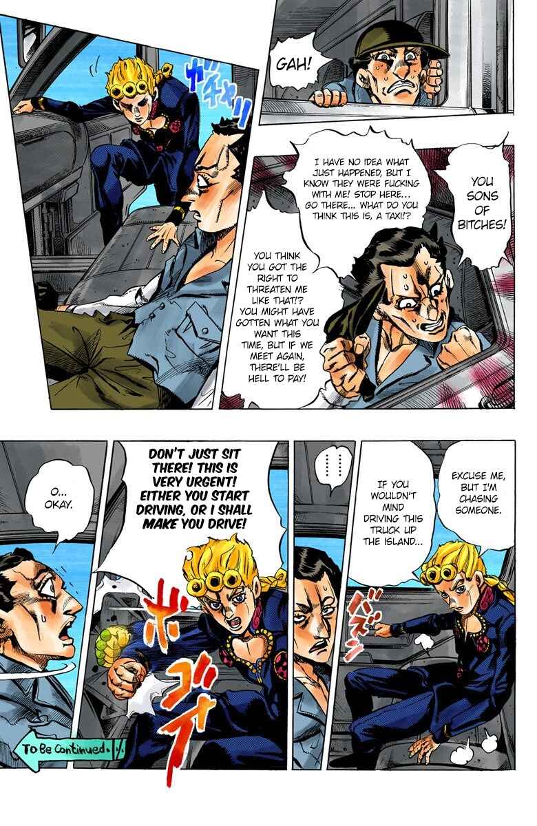 Page 22 Chapter 28 JoJos Bizarre Adventure, Part 5: Golden Wind (Official Colored)