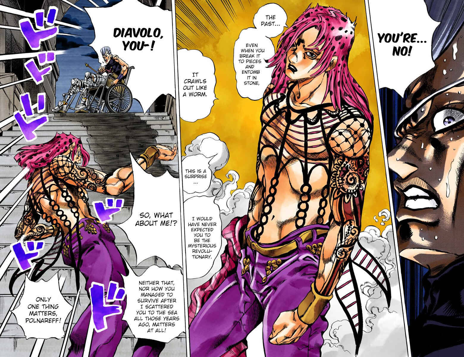 Page 8 Chapter 131 JoJos Bizarre Adventure, Part 5: Golden Wind (Official Colored)