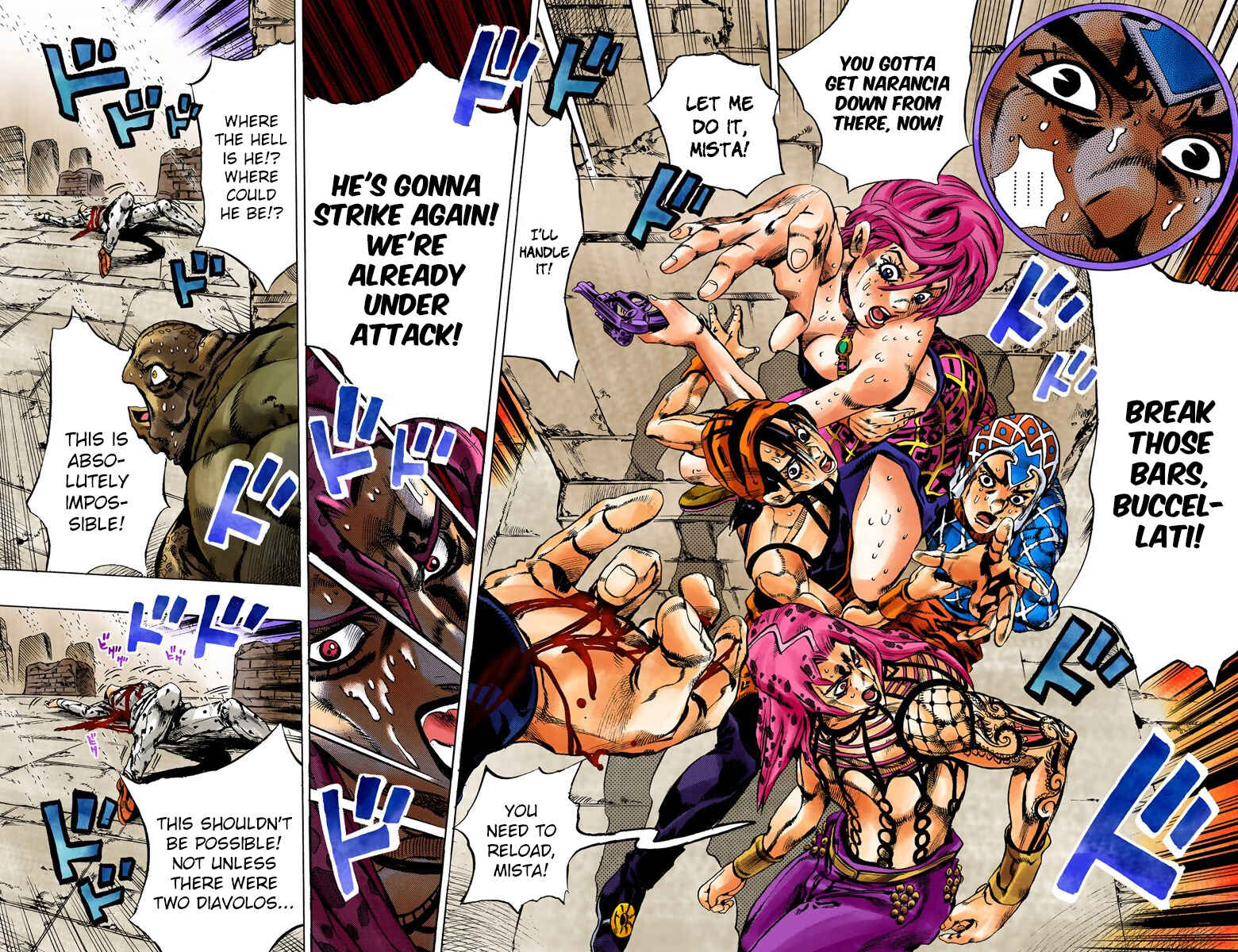 Page 17 Chapter 137 JoJos Bizarre Adventure, Part 5: Golden Wind (Official Colored)