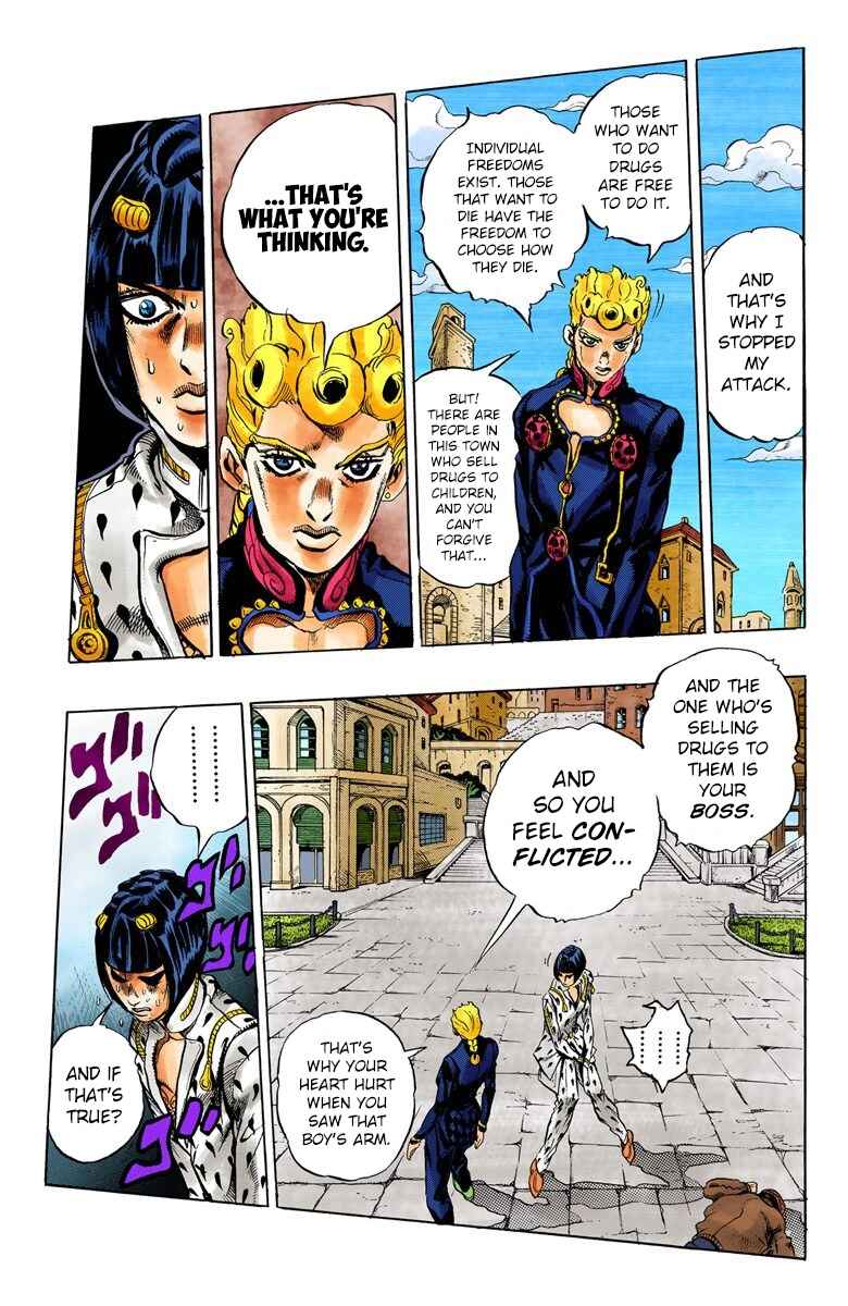 Page 17 Chapter 8 JoJos Bizarre Adventure, Part 5: Golden Wind (Official Colored)