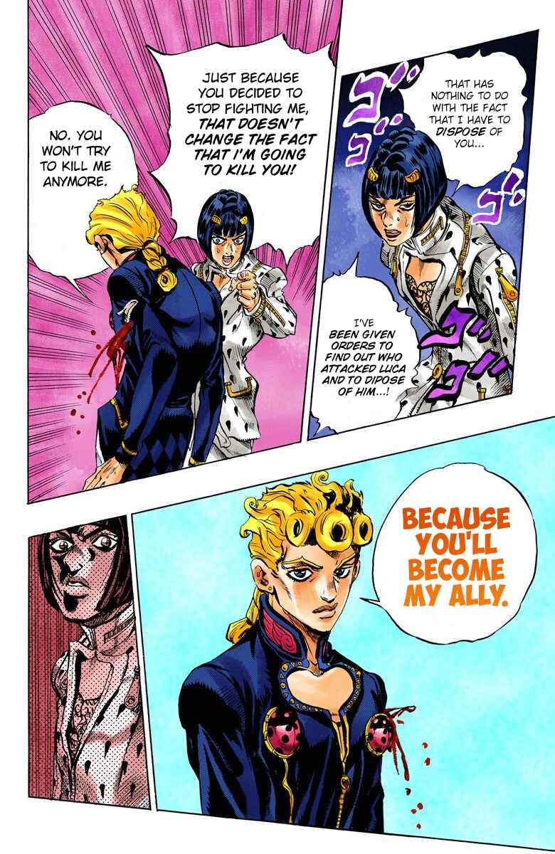 Page 18 Chapter 8 JoJos Bizarre Adventure, Part 5: Golden Wind (Official Colored)