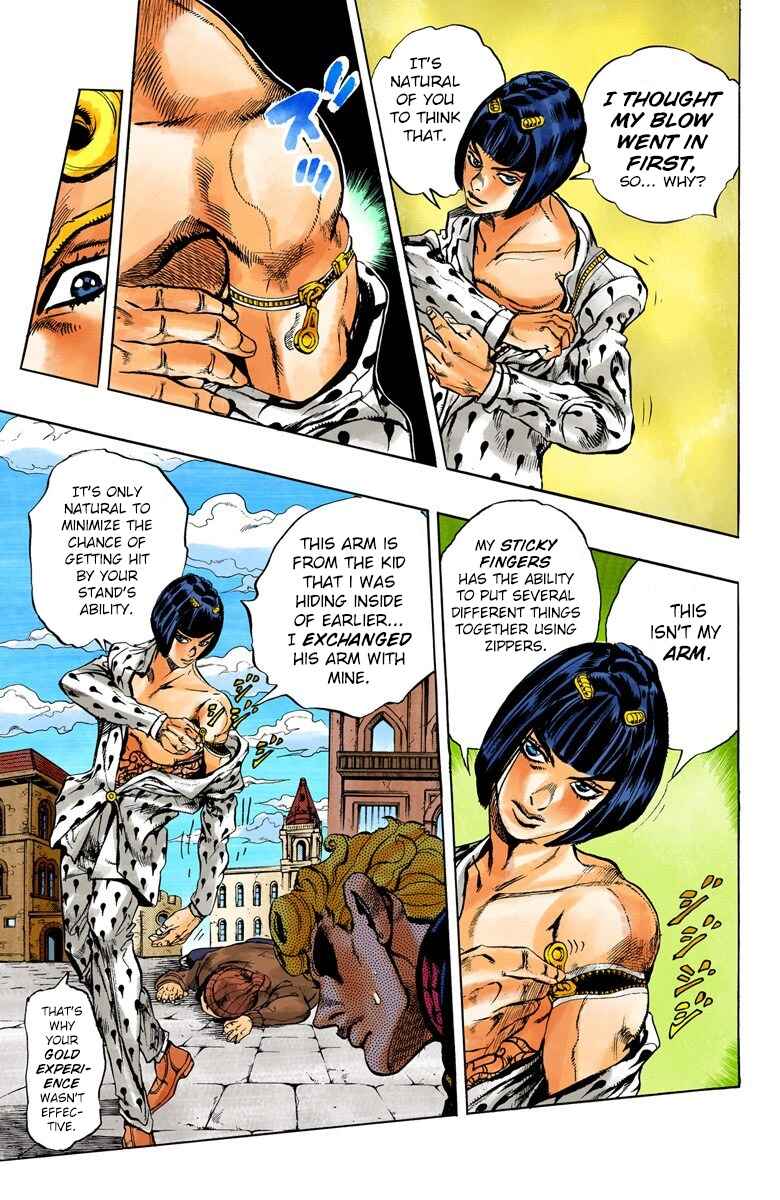 Page 9 Chapter 8 JoJos Bizarre Adventure, Part 5: Golden Wind (Official Colored)