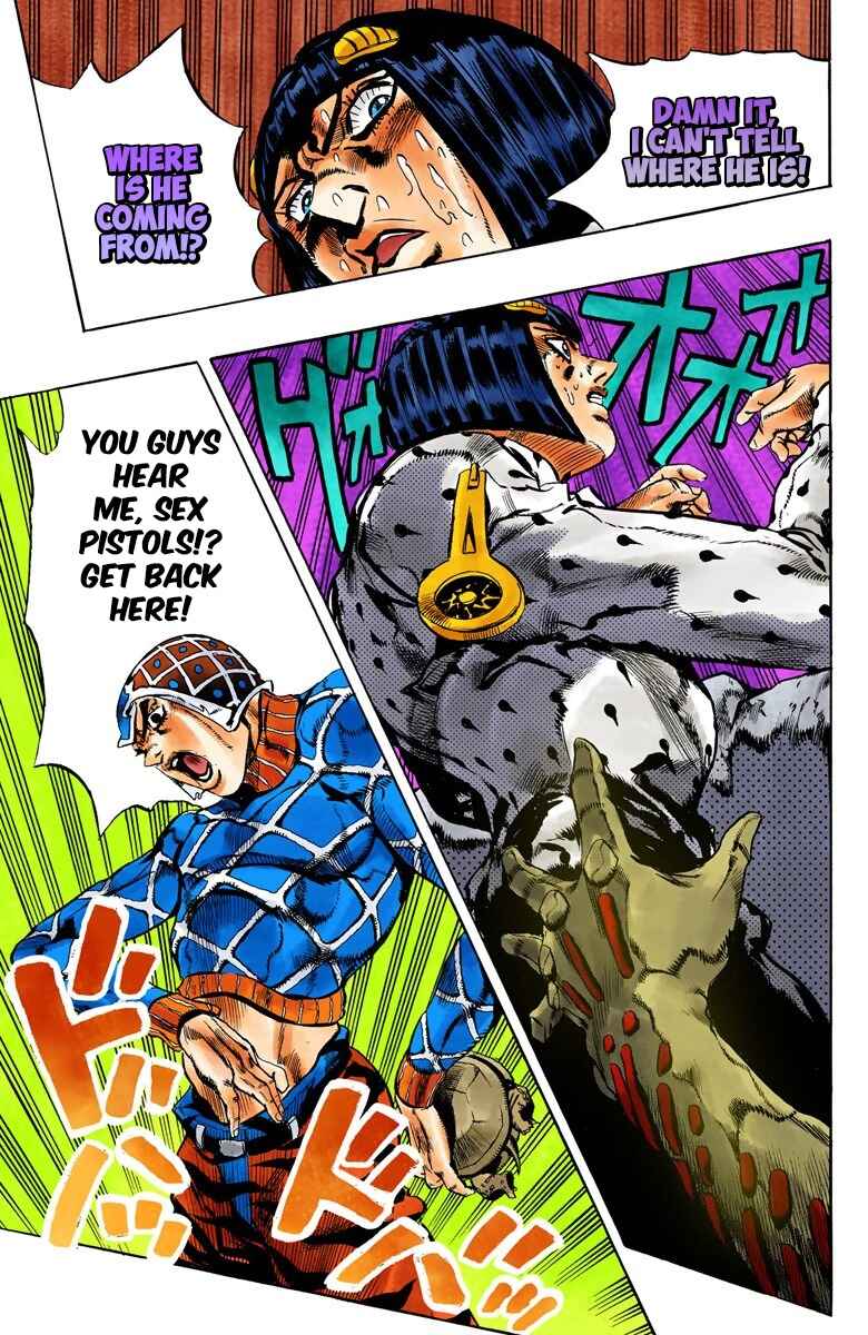 Page 17 Chapter 116 JoJos Bizarre Adventure, Part 5: Golden Wind (Official Colored)