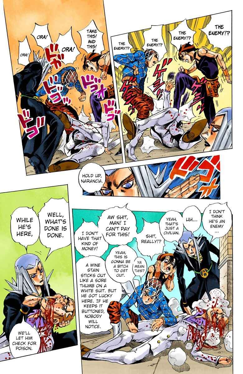 Page 8 Chapter 85 JoJos Bizarre Adventure, Part 5: Golden Wind (Official Colored)