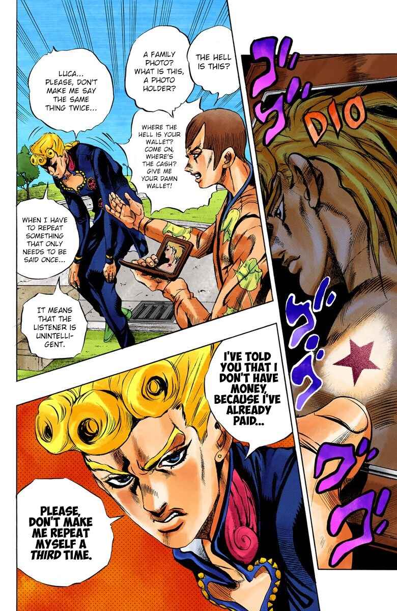 Page 13 Chapter 2 JoJos Bizarre Adventure, Part 5: Golden Wind (Official Colored)