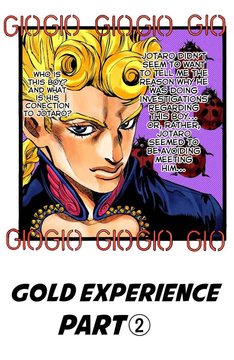 Page 2 Chapter 2 JoJos Bizarre Adventure, Part 5: Golden Wind (Official Colored)