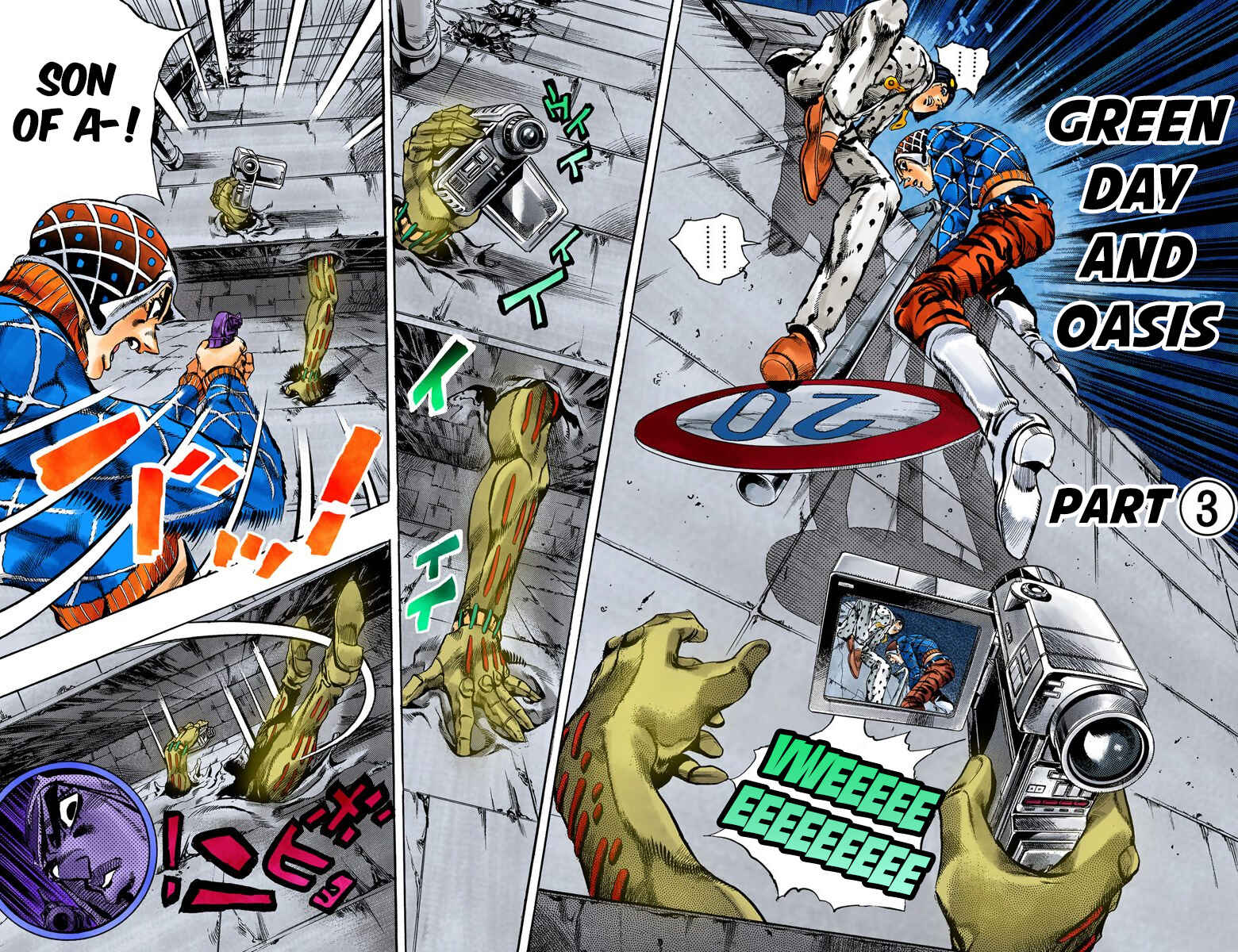 Page 3 Chapter 117 JoJos Bizarre Adventure, Part 5: Golden Wind (Official Colored)