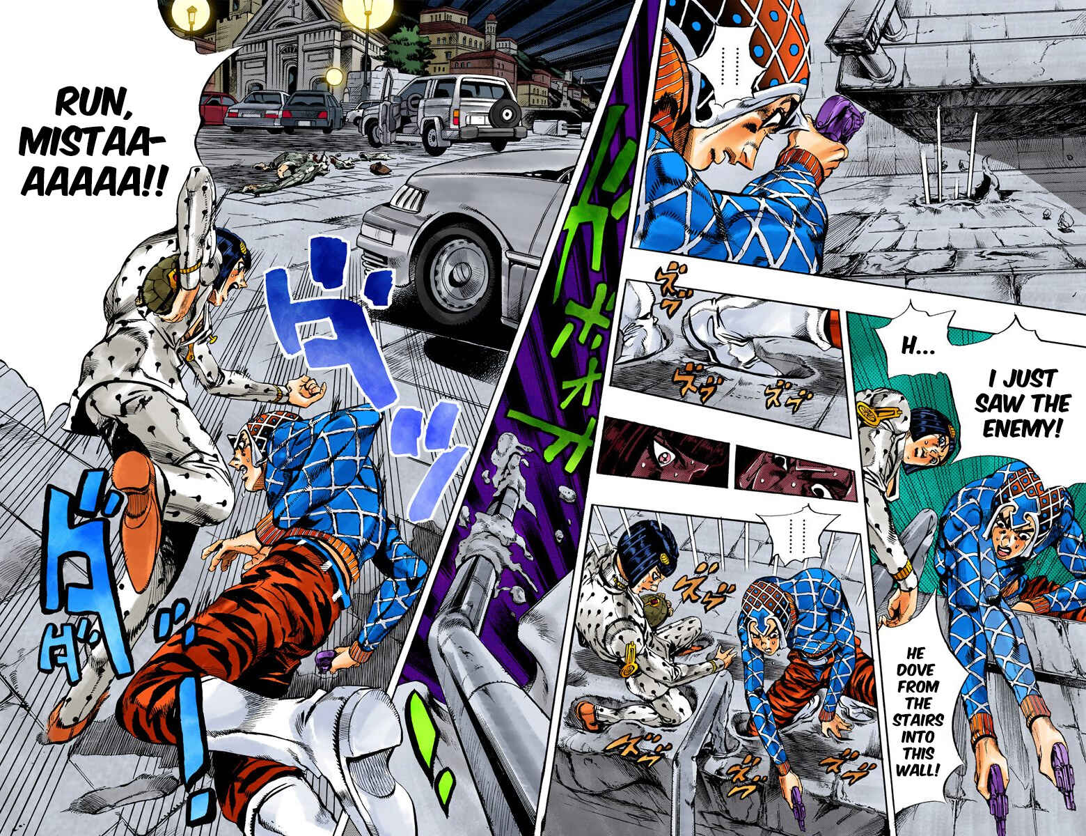 Page 4 Chapter 117 JoJos Bizarre Adventure, Part 5: Golden Wind (Official Colored)