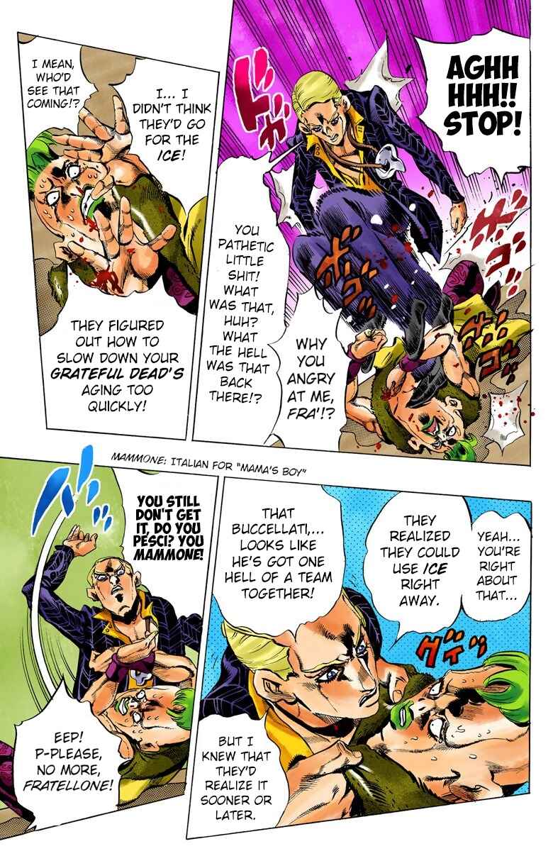 Page 17 Chapter 52 JoJos Bizarre Adventure, Part 5: Golden Wind (Official Colored)