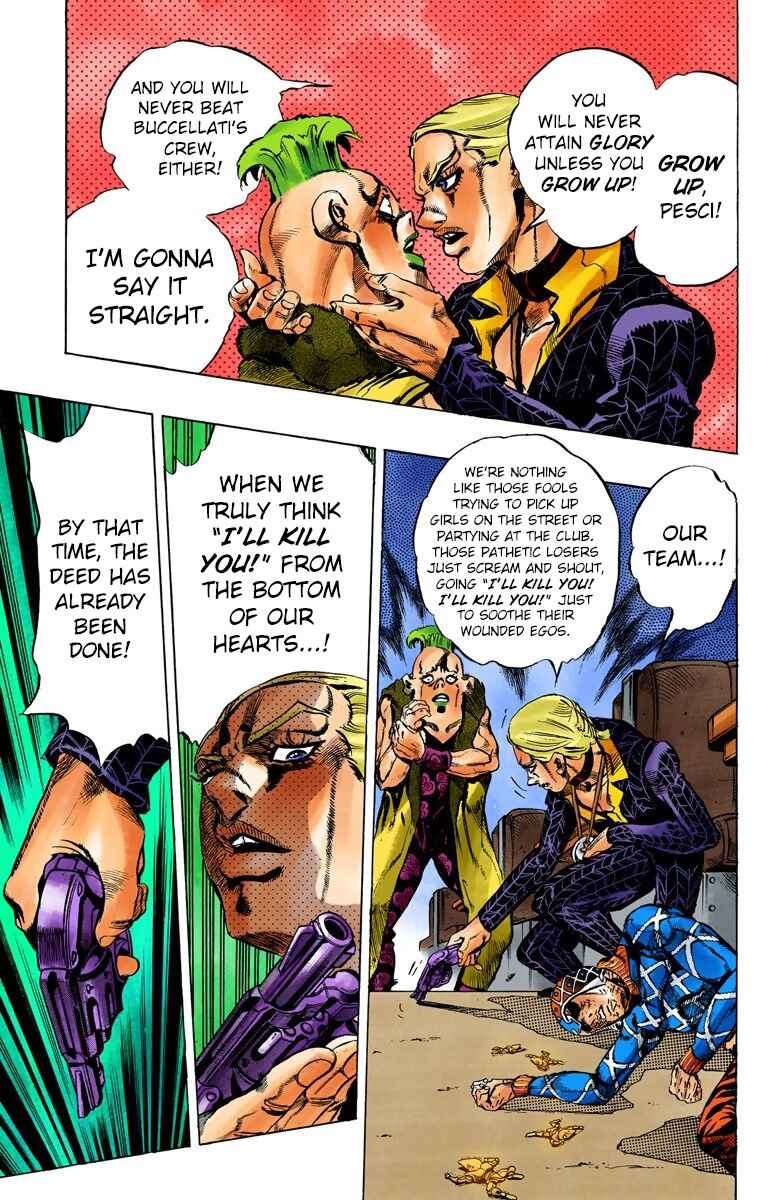 Page 19 Chapter 52 JoJos Bizarre Adventure, Part 5: Golden Wind (Official Colored)
