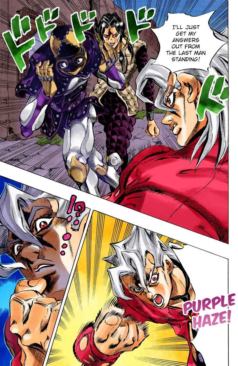 Page 8 Chapter 41 JoJos Bizarre Adventure, Part 5: Golden Wind (Official Colored)