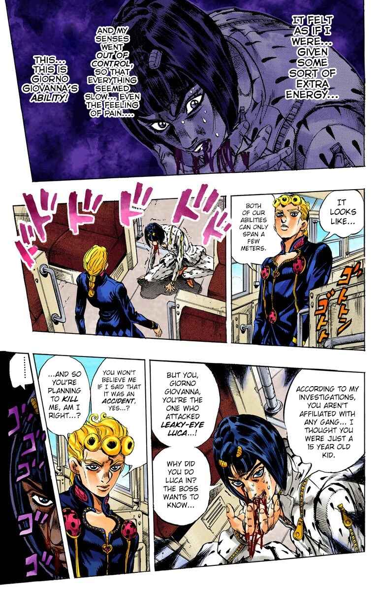 Page 6 Chapter 7 JoJos Bizarre Adventure, Part 5: Golden Wind (Official Colored)