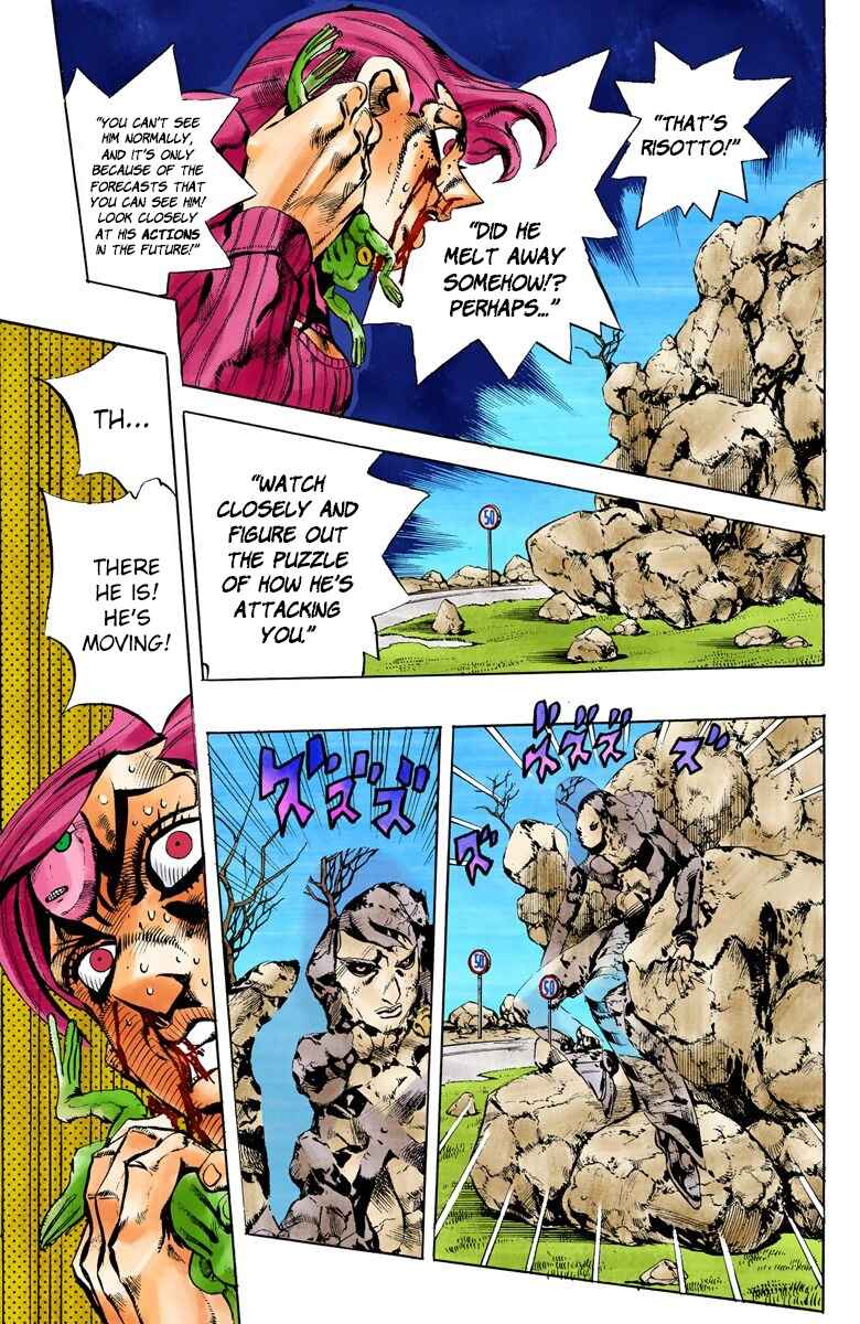 Page 17 Chapter 105 JoJos Bizarre Adventure, Part 5: Golden Wind (Official Colored)