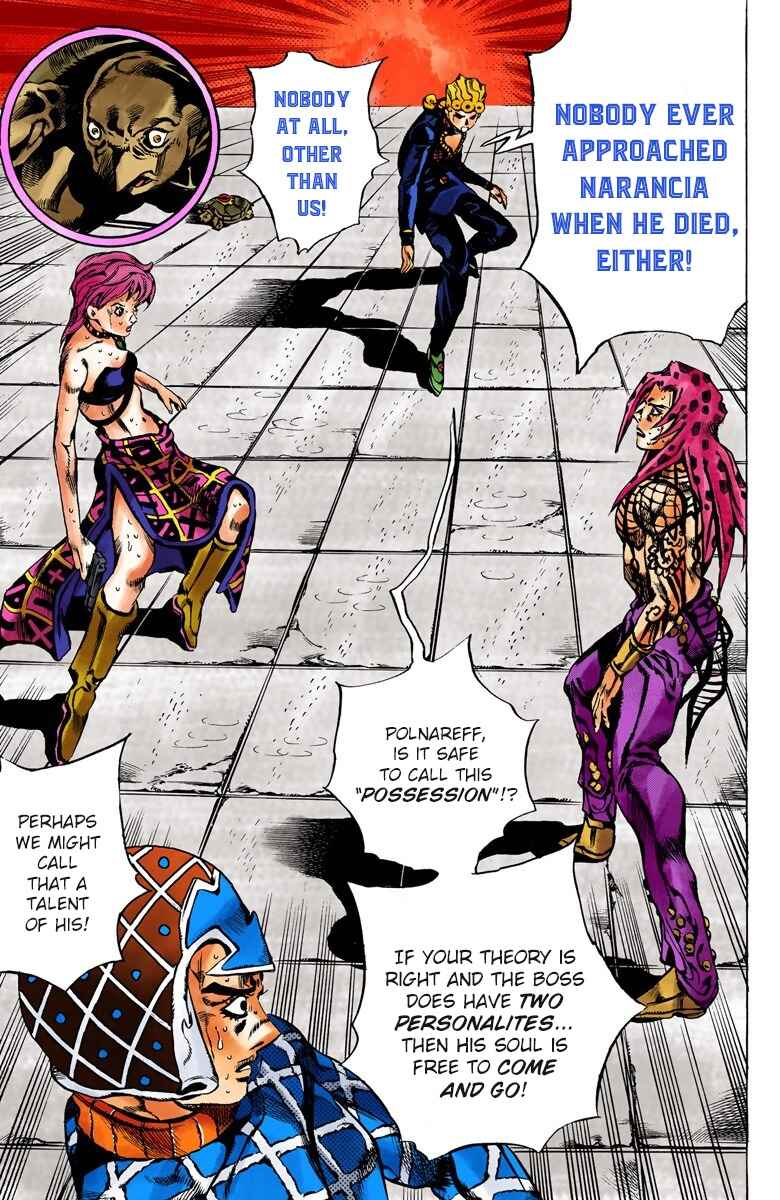 Page 15 Chapter 141 JoJos Bizarre Adventure, Part 5: Golden Wind (Official Colored)