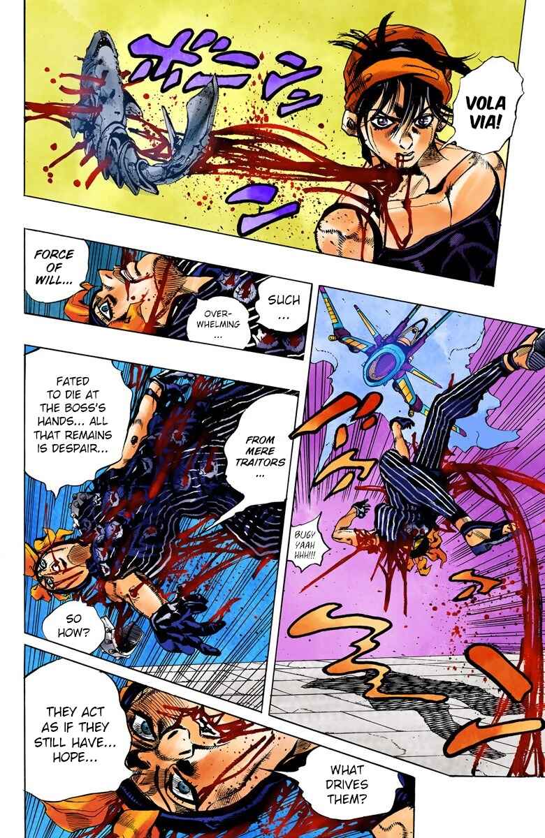 Page 12 Chapter 92 JoJos Bizarre Adventure, Part 5: Golden Wind (Official Colored)