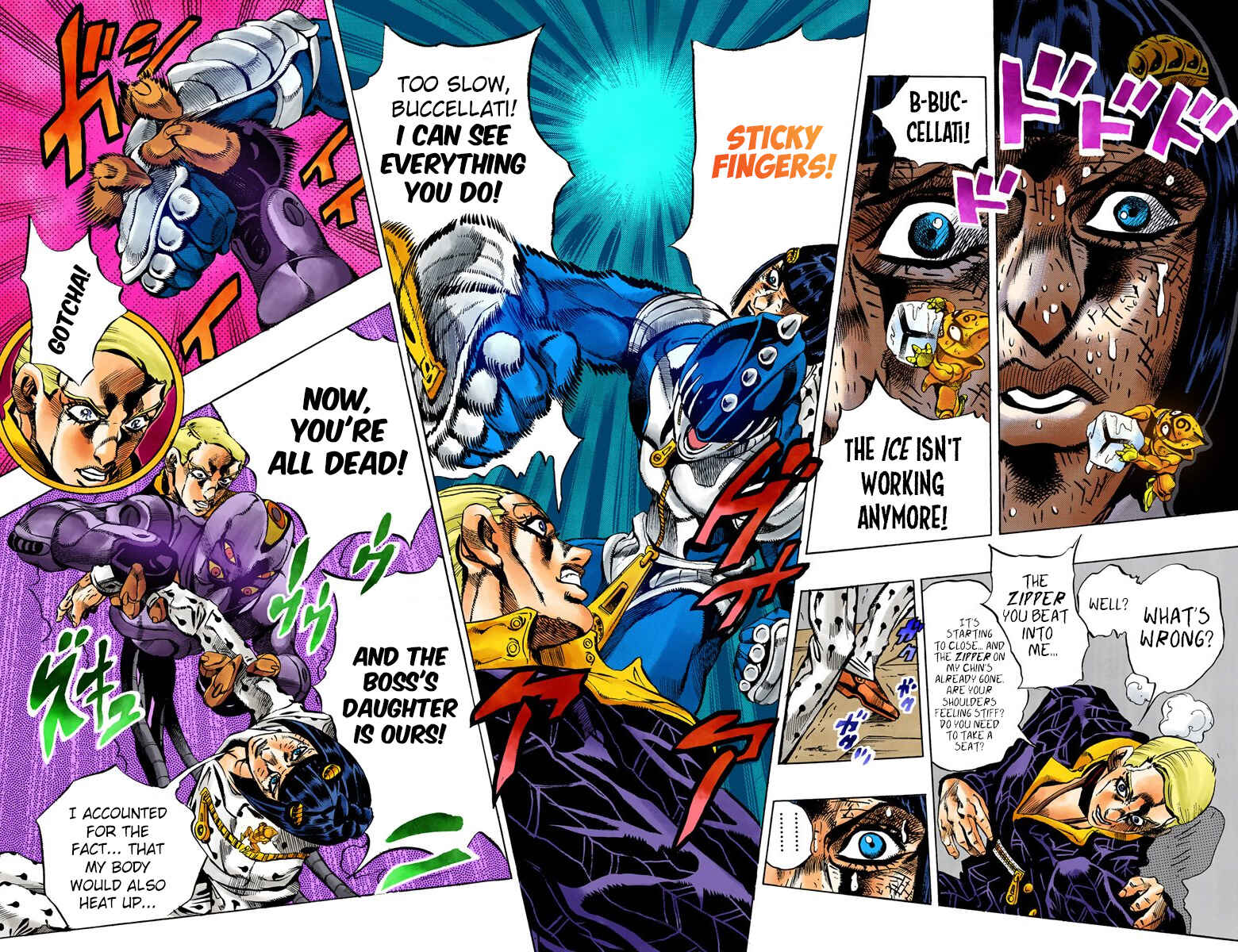 Page 14 Chapter 54 JoJos Bizarre Adventure, Part 5: Golden Wind (Official Colored)