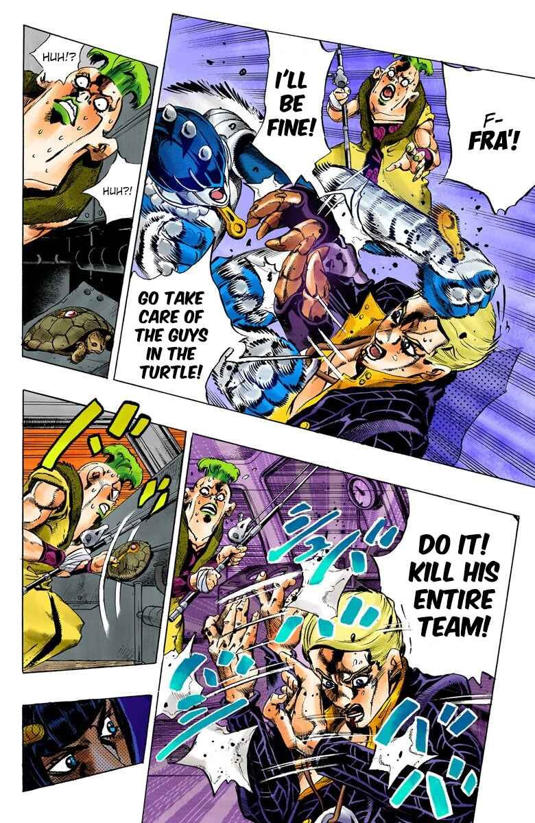 Page 8 Chapter 54 JoJos Bizarre Adventure, Part 5: Golden Wind (Official Colored)