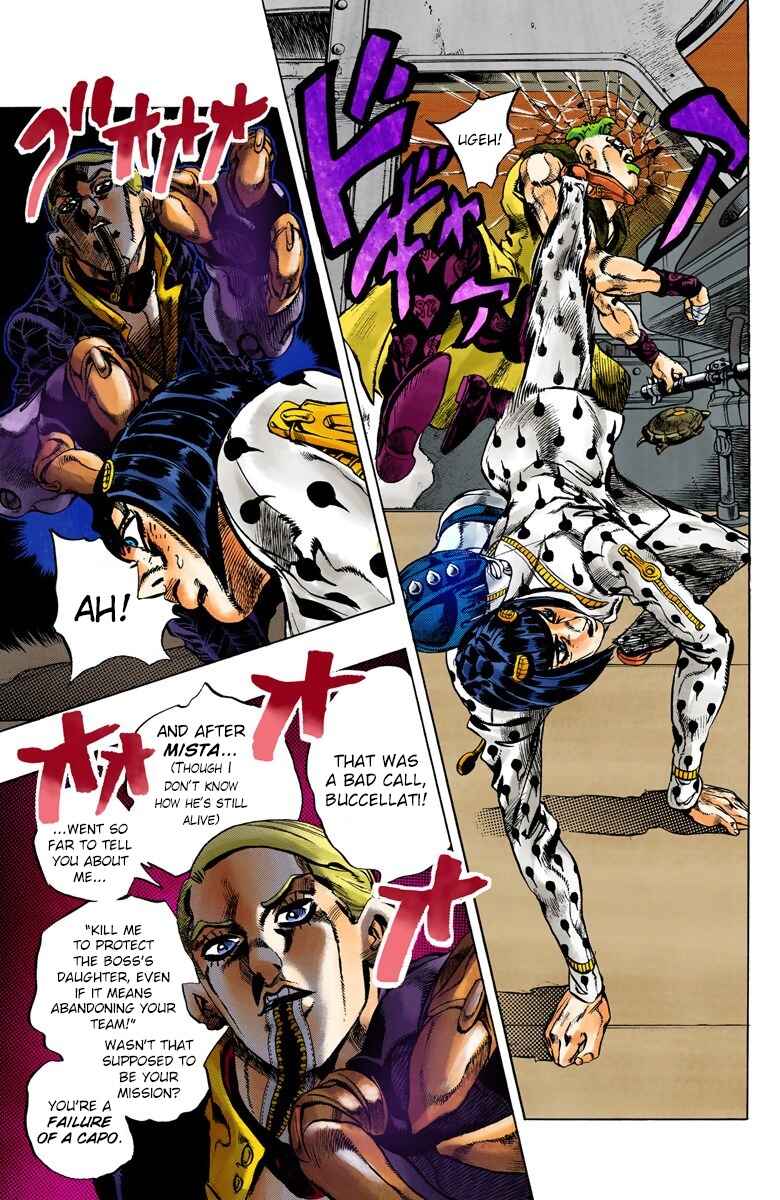 Page 9 Chapter 54 JoJos Bizarre Adventure, Part 5: Golden Wind (Official Colored)