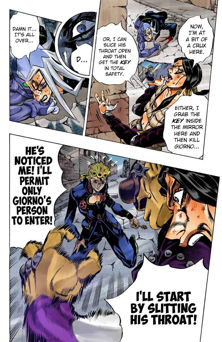 Page 17 Chapter 44 JoJos Bizarre Adventure, Part 5: Golden Wind (Official Colored)