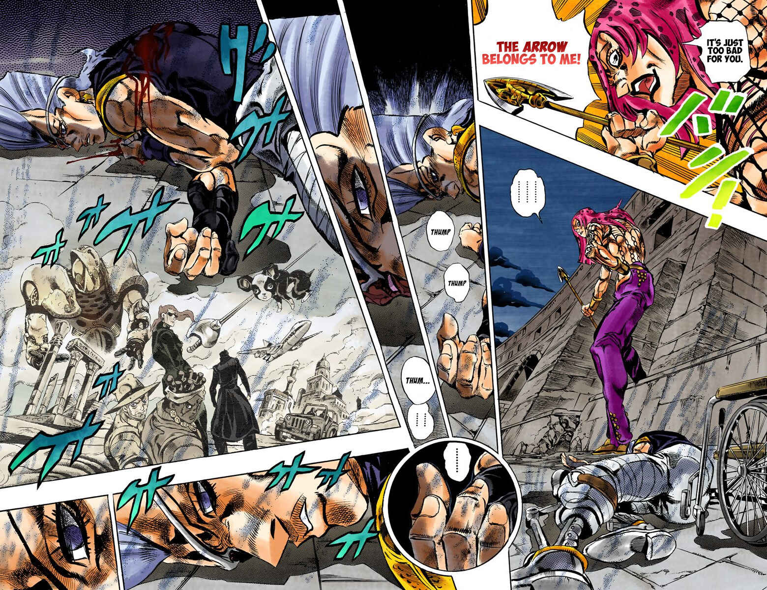 Page 8 Chapter 132 JoJos Bizarre Adventure, Part 5: Golden Wind (Official Colored)