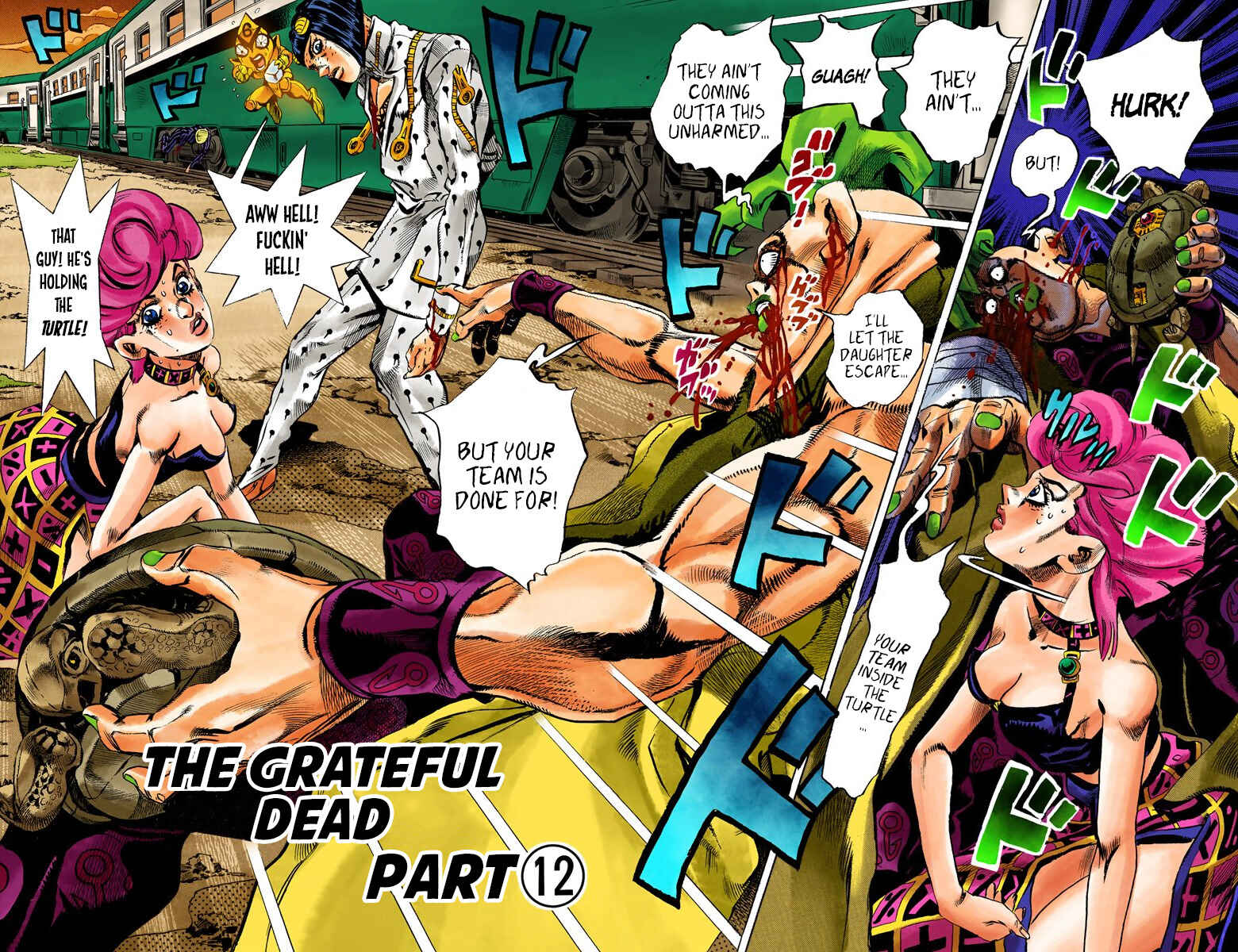 Page 3 Chapter 60 JoJos Bizarre Adventure, Part 5: Golden Wind (Official Colored)