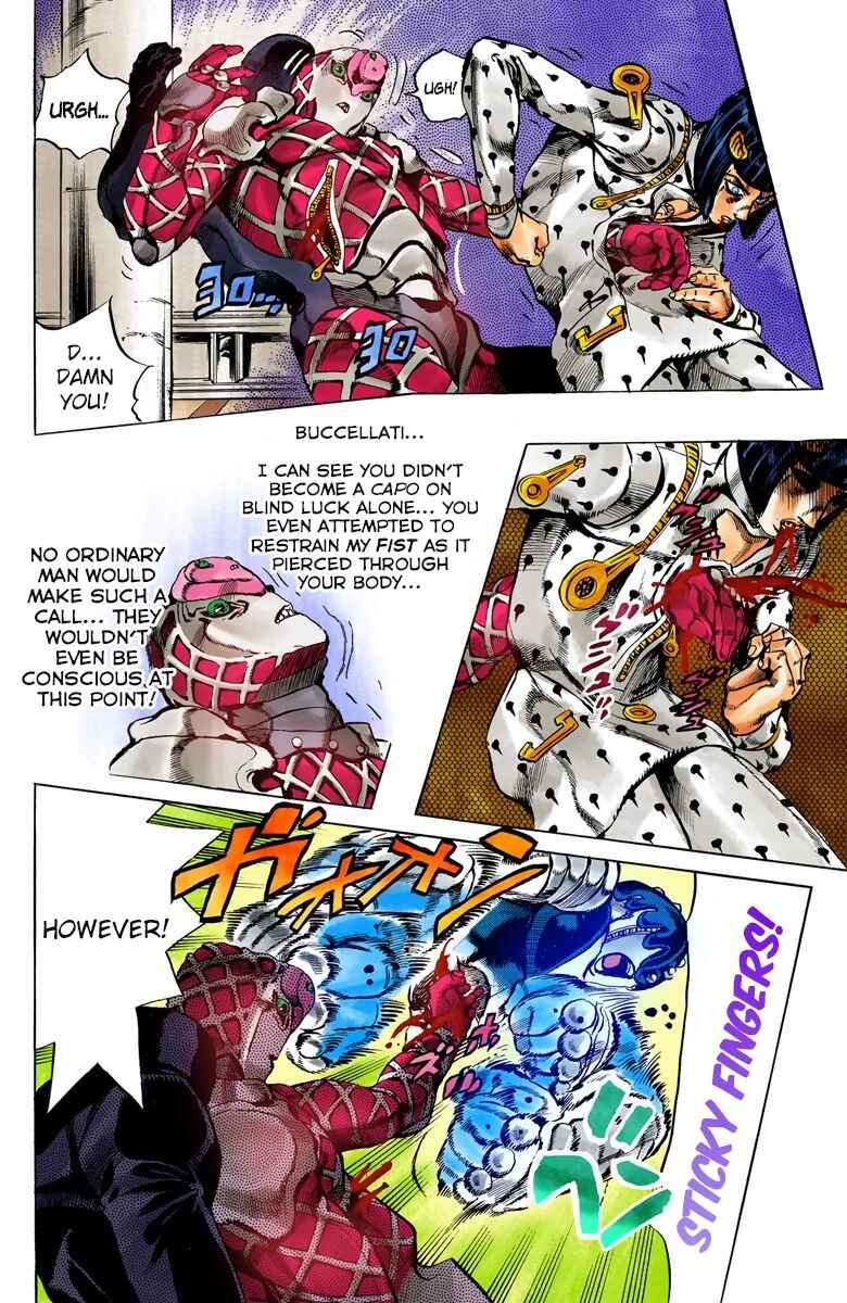 Page 6 Chapter 81 JoJos Bizarre Adventure, Part 5: Golden Wind (Official Colored)