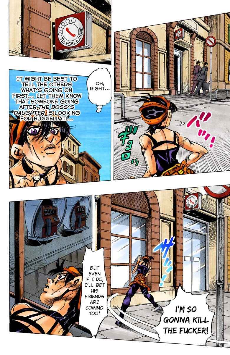 Page 13 Chapter 33 JoJos Bizarre Adventure, Part 5: Golden Wind (Official Colored)