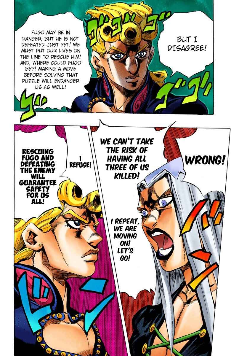 Page 10 Chapter 42 JoJos Bizarre Adventure, Part 5: Golden Wind (Official Colored)