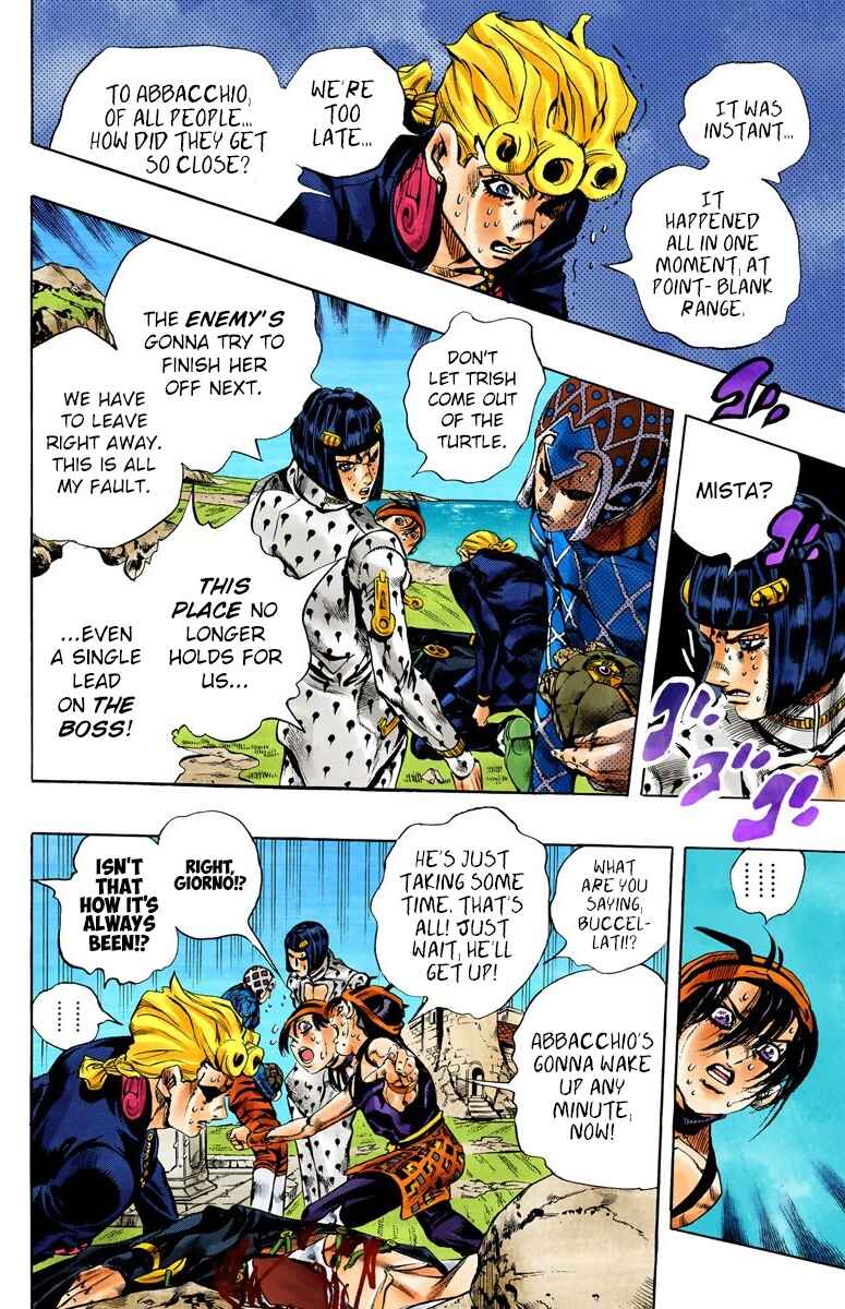 Page 10 Chapter 111 JoJos Bizarre Adventure, Part 5: Golden Wind (Official Colored)