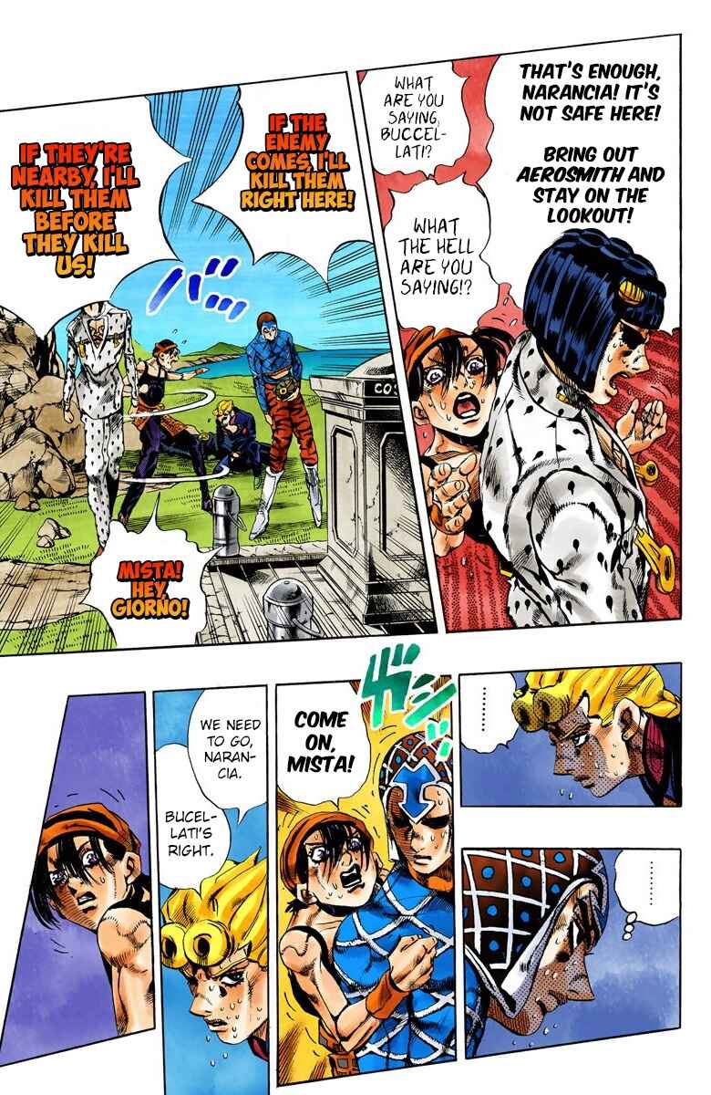 Page 11 Chapter 111 JoJos Bizarre Adventure, Part 5: Golden Wind (Official Colored)