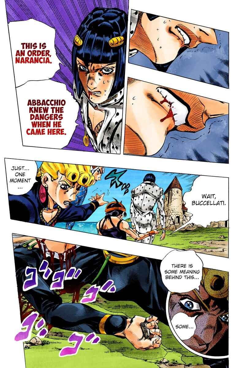 Page 13 Chapter 111 JoJos Bizarre Adventure, Part 5: Golden Wind (Official Colored)